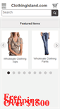 Mobile Screenshot of clothingisland.com